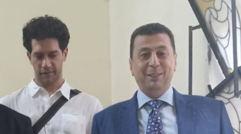 الفنان احمد مجدي والمحامي شعبان سعيد 