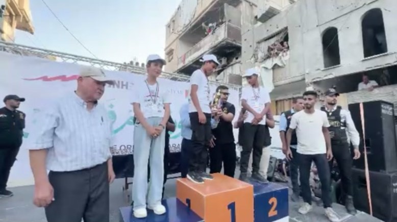 100 طفل يشاركون في "ماراثون أيتام فلسطين" بغزة