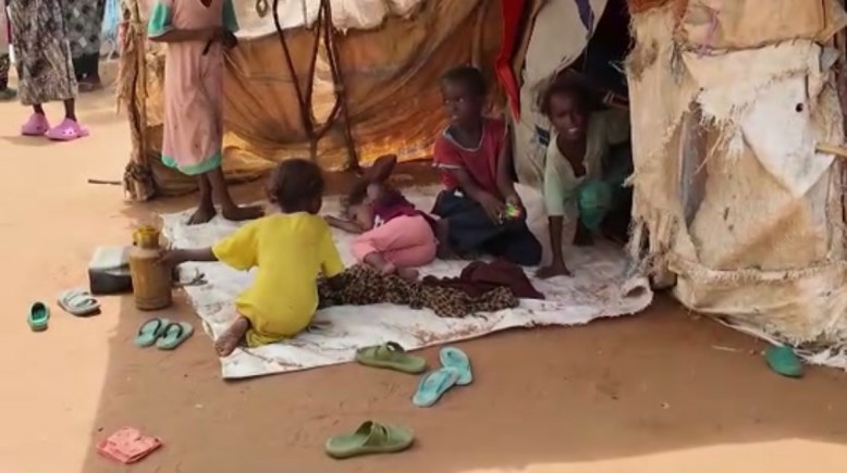 النازحون في السودان