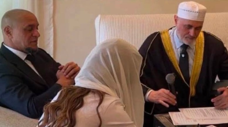 مراسم زواج روبيرتو كارلوس