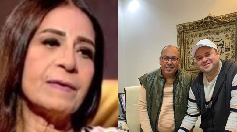 عفاف مصطفى ومدحت تيخا 