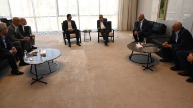 لقاء وزير الصناعة مع مجموعة التنيمة الصناعية