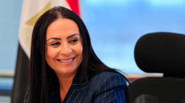 مايا مرسي وزيرة التضامن الاجتماعي