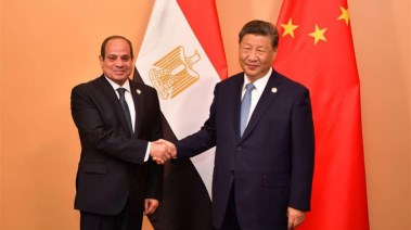 الرئيس السيسي ونظيره الصيني