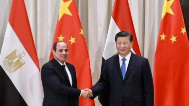 الرئيس السيسي ونظيره الصيني 