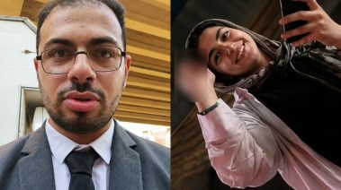 الفتاة ودفاع سائق الأوبر