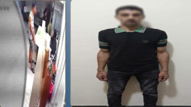 المتهم وجانب من الواقعة 