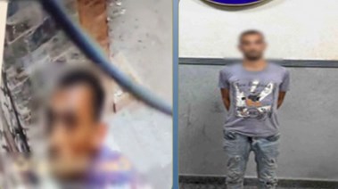 المتهم وجانب من الواقعة 
