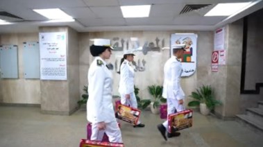 الداخلية تحتفل مع المرضى والأيتام والمسنين