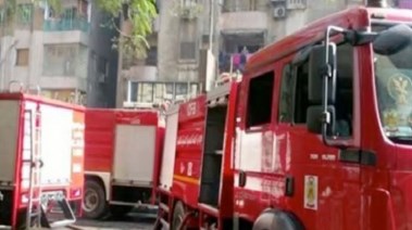 حريق بشقة سكنية بالإسكندرية 