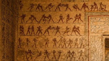 مقابر المنيا تكشف أسرار الحياة الرياضية للمصري القديم