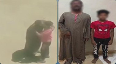 المتهم وجانب من الواقعة 