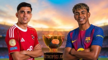 الأهلي وبرشلونة 