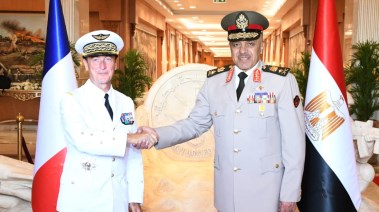 وزير الدفاع ورئيس الأركان يلتقيان رئيس هيئة الأركان العامة للجيوش الفرنسية