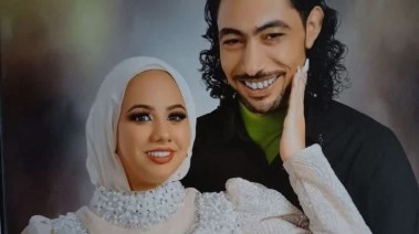 عروس بورسعيد وخطيبها