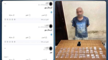 المتهم وجانب من الواقعة 