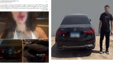 المتهم وجانب من الواقعة 