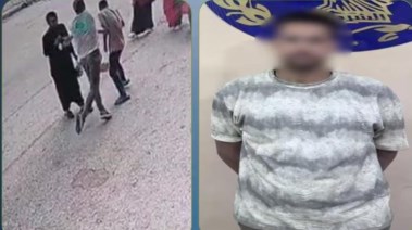المتهم وجانب من الواقعة 