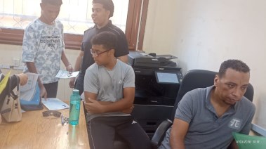 من داخل مقر التنسيق 