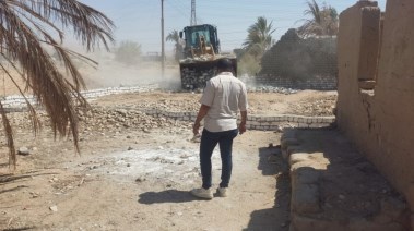 تنفيذ حملة إزالات في قنا