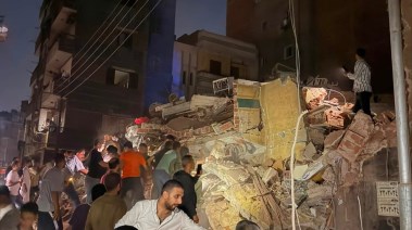 لقطة من الحادث 