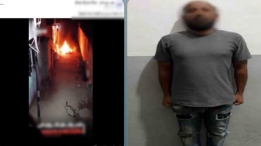 المتهم وجانب من الواقعة 