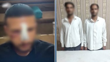 المتهمين وجانب من الواقعة