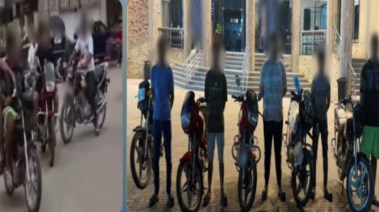 المتهمين وجانب من الواقعة 