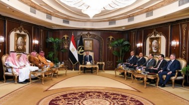 جانب من استقبال وزير الداخلية لرئيس جامعة نايف العربية للعلوم الأمنية 