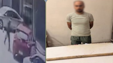 المتهم وجانب من الواقعة 