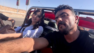 أحمد العوضي ومي عمر