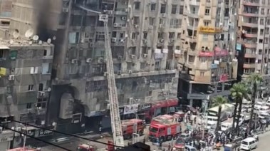 السيطرة على حريق شقة فيصل 