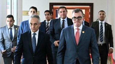 وزير العدل و وزير التخطيط والتنمية الاقتصادية