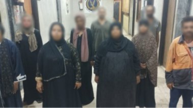 المتهمون باستغلال الأطفال في أعمال التسول 