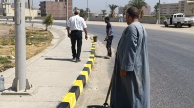 لقطة من الاستعدادات والعمل