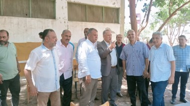 لقطة من متابعة الأعمال والصيانة 