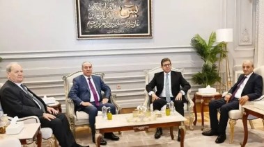 حسن رشاد يلتقي وفد السلطة الفلسطينية لبحث التطورات الراهنة