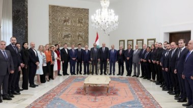 لقاء عون مع وفد المجلس العام الماروني