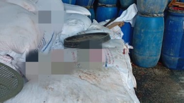 ضبط 20 طن ملح خشن داخل مصنع مخللات بالإسماعيلية بدون مستندات