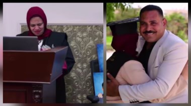 الباحثة مي وعمها
