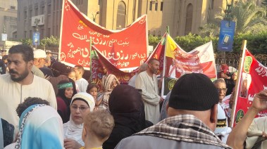 احتفالات المولد النبوي في الحسين 