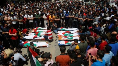 أكبر جنازة بتاريخ فلسطين ـ تعبيرية