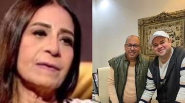 عفاف مصطفى ومدحت تيخا 