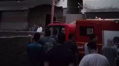 حريق بنها