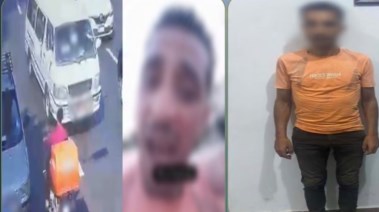كشف ملابسات مقطع تعدي ضابط مرور على قائد دراجة نارية بالإسكندرية 