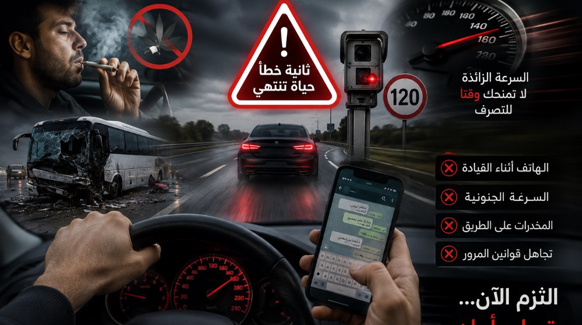 أخطاء بسيطة تتحول لكوارث على الطرق