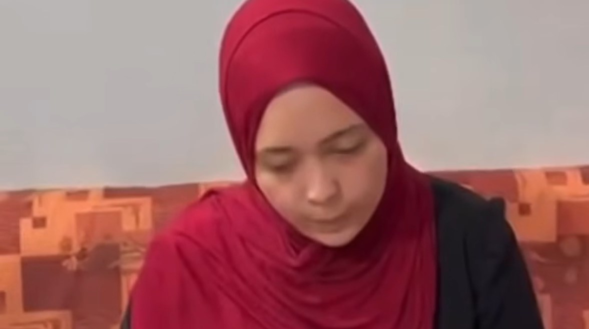 السيدة الظاهرة بالفيديو