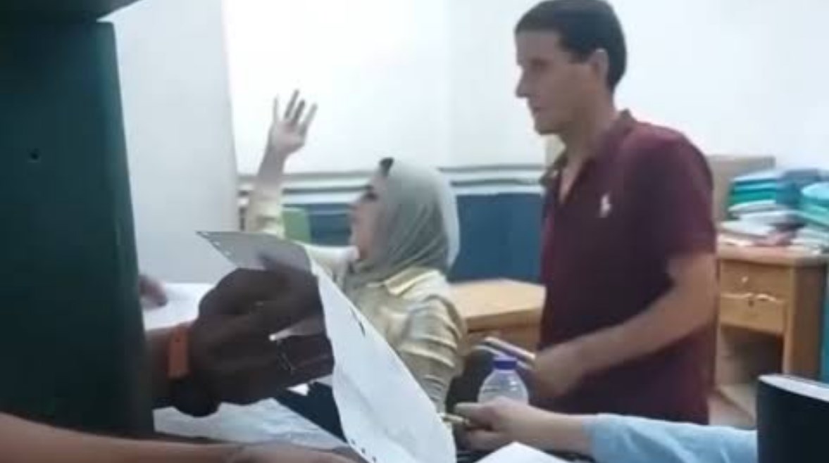 صورة من الفيديو المتداول