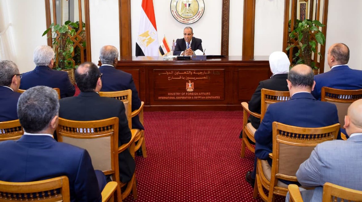 وزير الخارجية والتعاون الدولي والمصريين بالخارج الدكتور بدر عبد العاطي