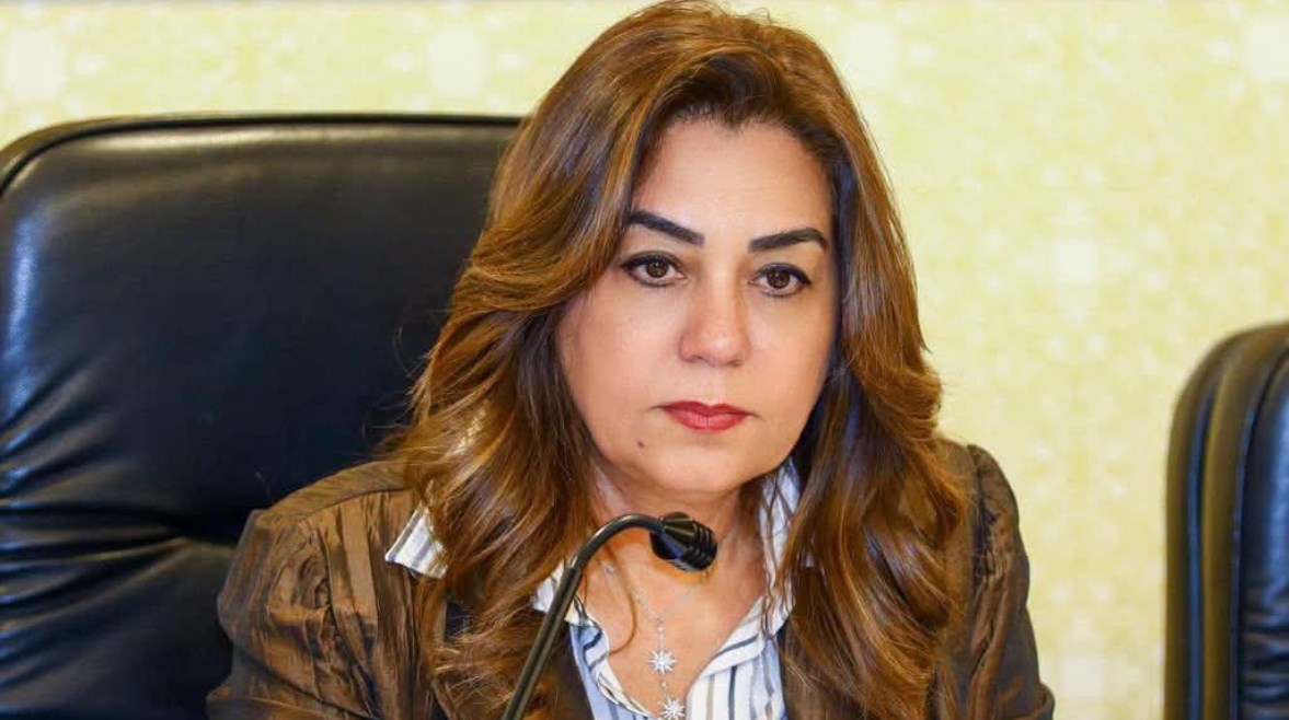 منال عوض وزيرة التنمية المحلية والبيئة